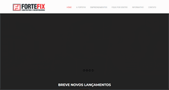 Desktop Screenshot of construtorafortefix.com.br